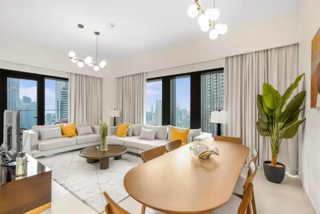 Exclusive 4 Bedroom Apartment I Burj Khalifa And Fountain Views I Free Wi-Fi, Pool, Gym & Parking I By Meerak Dubai United Arab Emirates