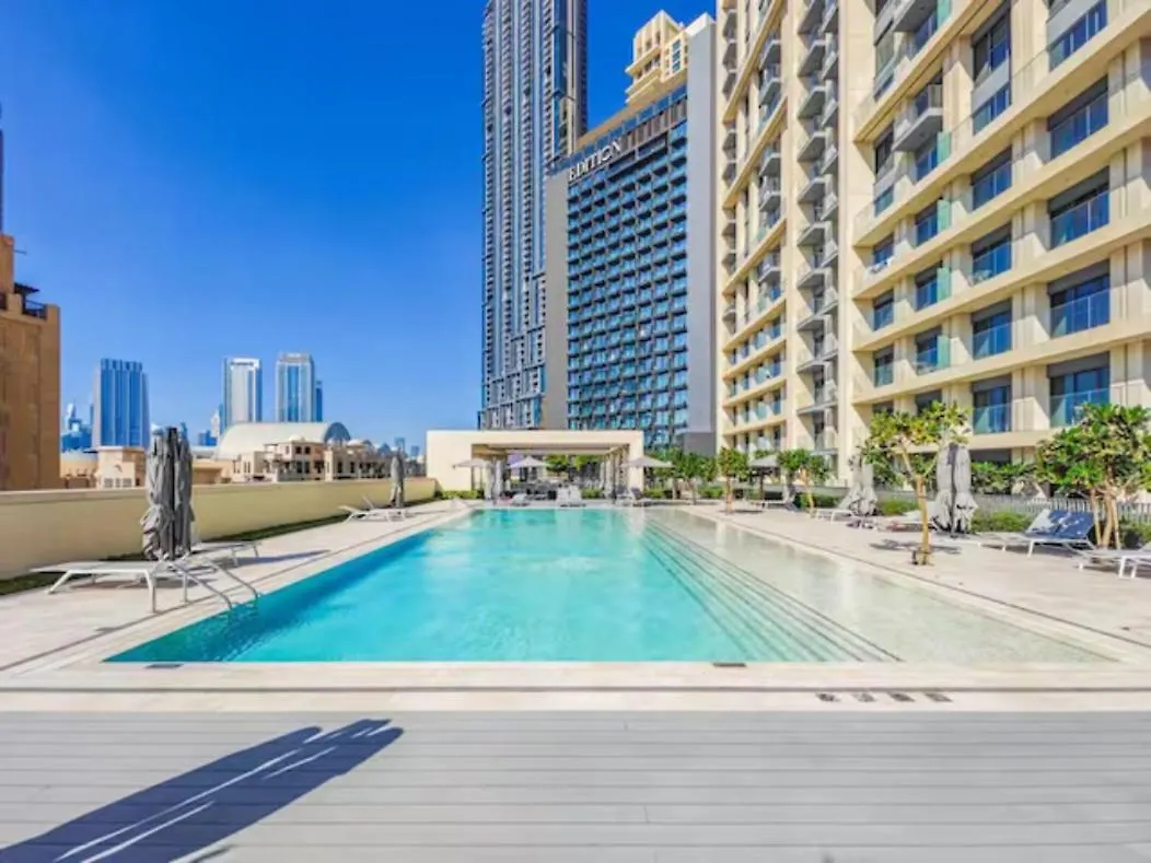 Exclusive 4 Bedroom Apartment I Burj Khalifa And Fountain Views I Free Wi-Fi, Pool, Gym & Parking I By Meerak Dubai