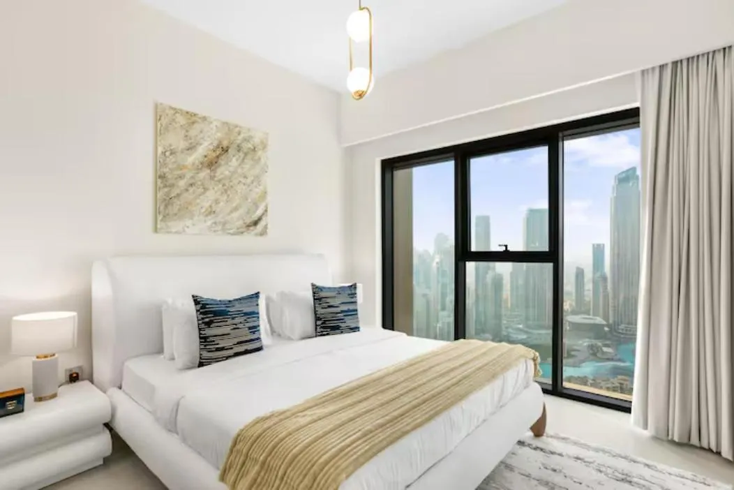 Exclusive 4 Bedroom Apartment I Burj Khalifa And Fountain Views I Free Wi-Fi, Pool, Gym & Parking I By Meerak Dubai United Arab Emirates